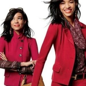 CAbi Women's Red Blazer